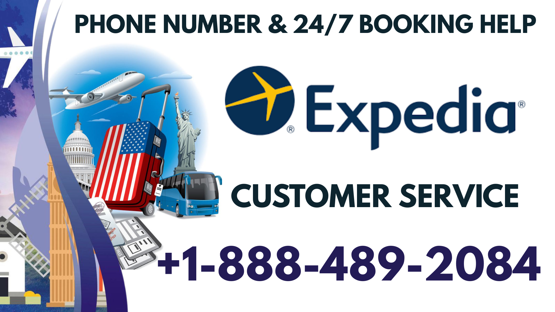 Expedia&trade;&reg; Customer Service Full Guide = Step-by-Step Help &amp; Support 24/7 Expedia